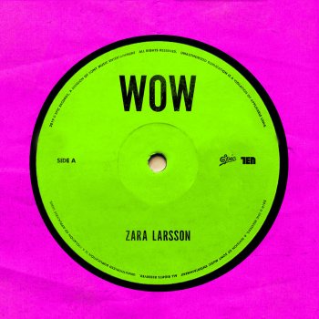  Абложка альбома - Рингтон Zara Larsson - WOW  