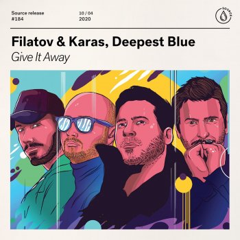 Абложка альбома - Рингтон Filatov & Karas, Deepest Blue - Give It Away  
